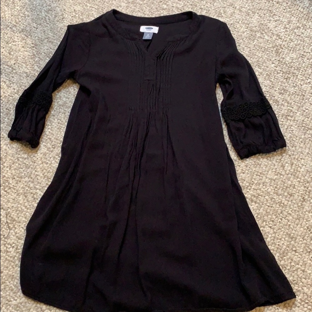 Girls Old Navy black boho dress